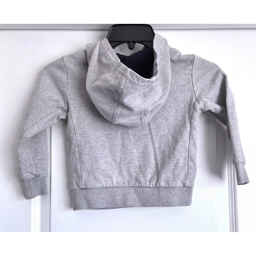 Polo Ralph Lauren Kids Gray Performance Polo 67 Graphic Hoodie Sweatshirt 4T - Picture 2 of 6